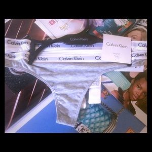 BRAND NEW CALVIN KLEIN THONG 2 PACK